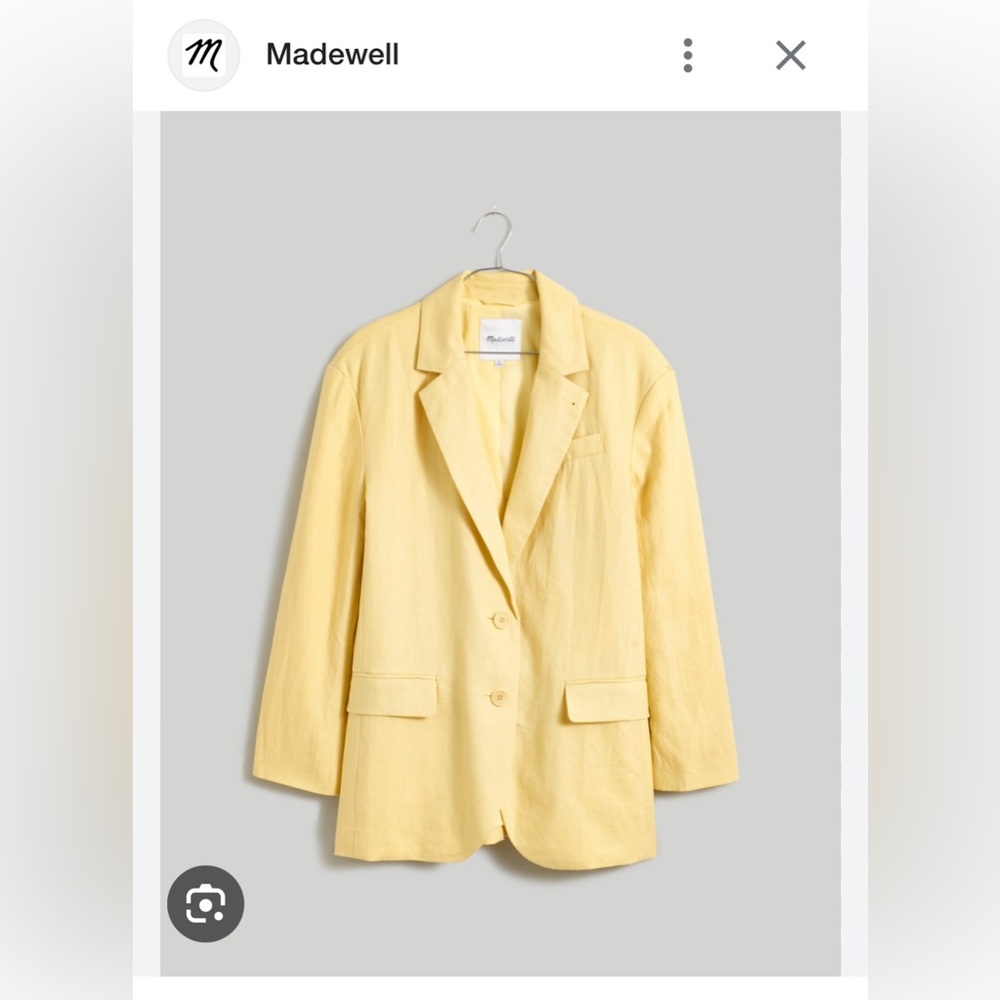 The Oversized Blazer in 100% Linen